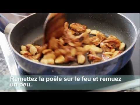 recette-végétarienne:-"poulet-aux-amandes"-végétarien