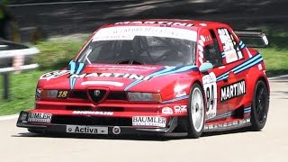 INSANELY LOUD 1996 Alfa Romeo 155 V6 Ti Screaming On Hill Climb