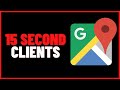 Get NEW GOOGLE MAPS SEO Clients Every 15 Seconds With This Black Hat Hack