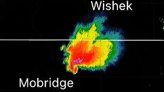Mound City South Dakota Tornado FULL Radar Loop 8/28/24