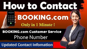 Booking.com Customer Service Number | Booking.com Phone Number | How to Contact Booking.com Customer