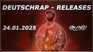DEUTSCHRAP - NEW RELEASES ➤ 24.01.2025 🚨💯 | 🔥MCTV | NEUE SONGS🔥