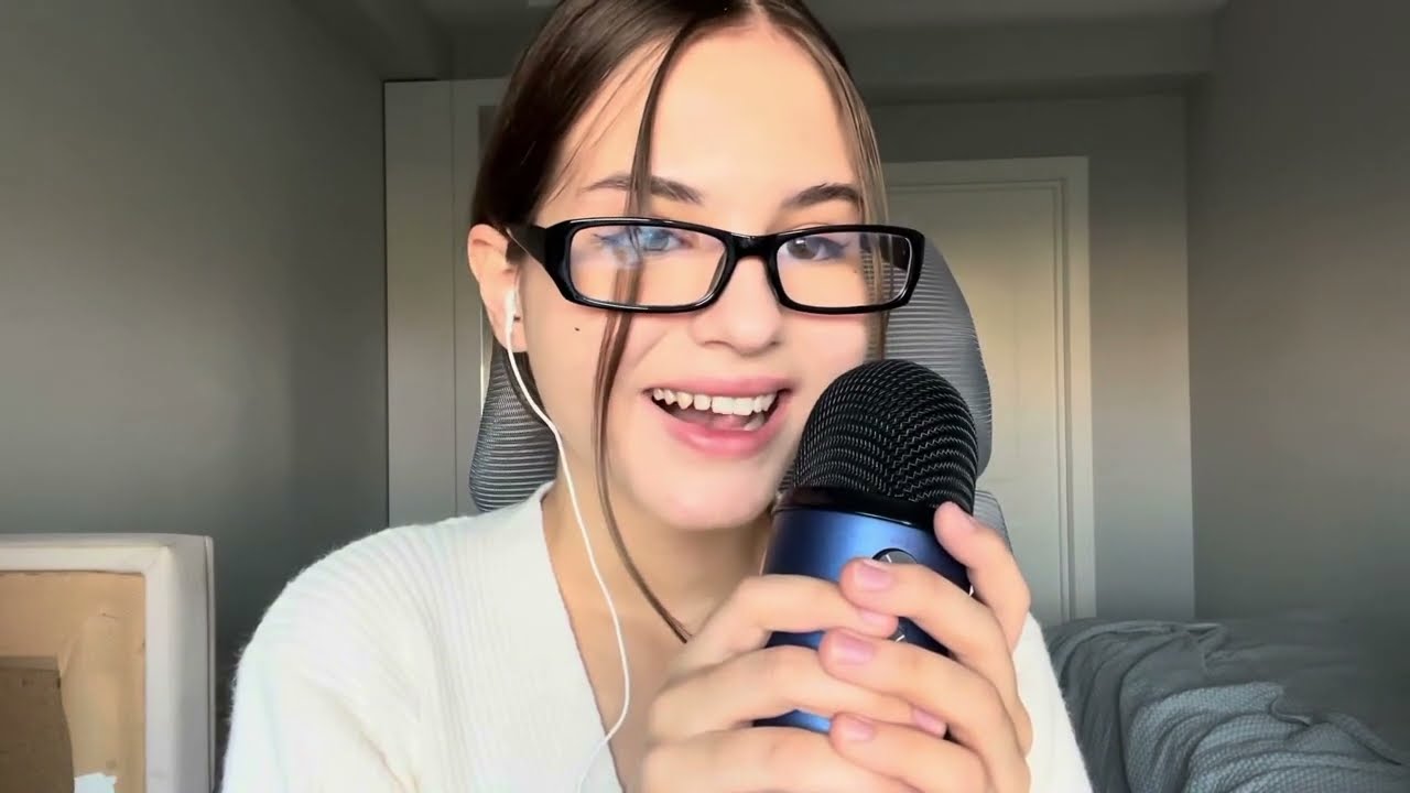 ASMR mouth sounds  SO TINGLY