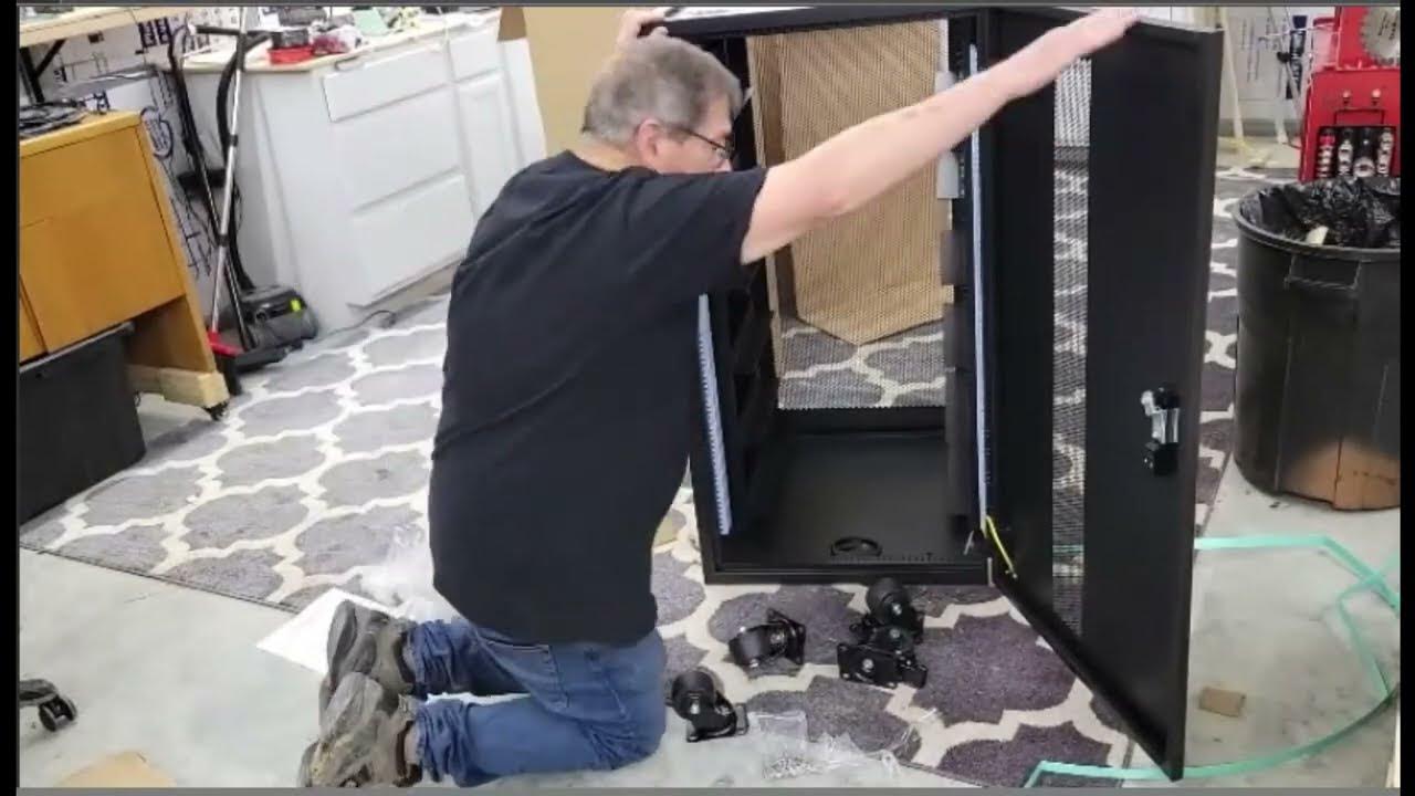 EG4 Battery Rack Unboxing and assembly - YouTube