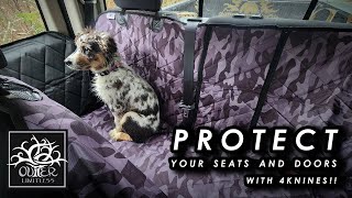 4Knines Bench Seat Covers...Protection From SWAMP DOG!!