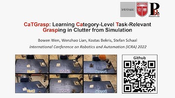 [ICRA 2022 presentation] CaTGrasp: Learning Category-Level Task-Relevant Grasping