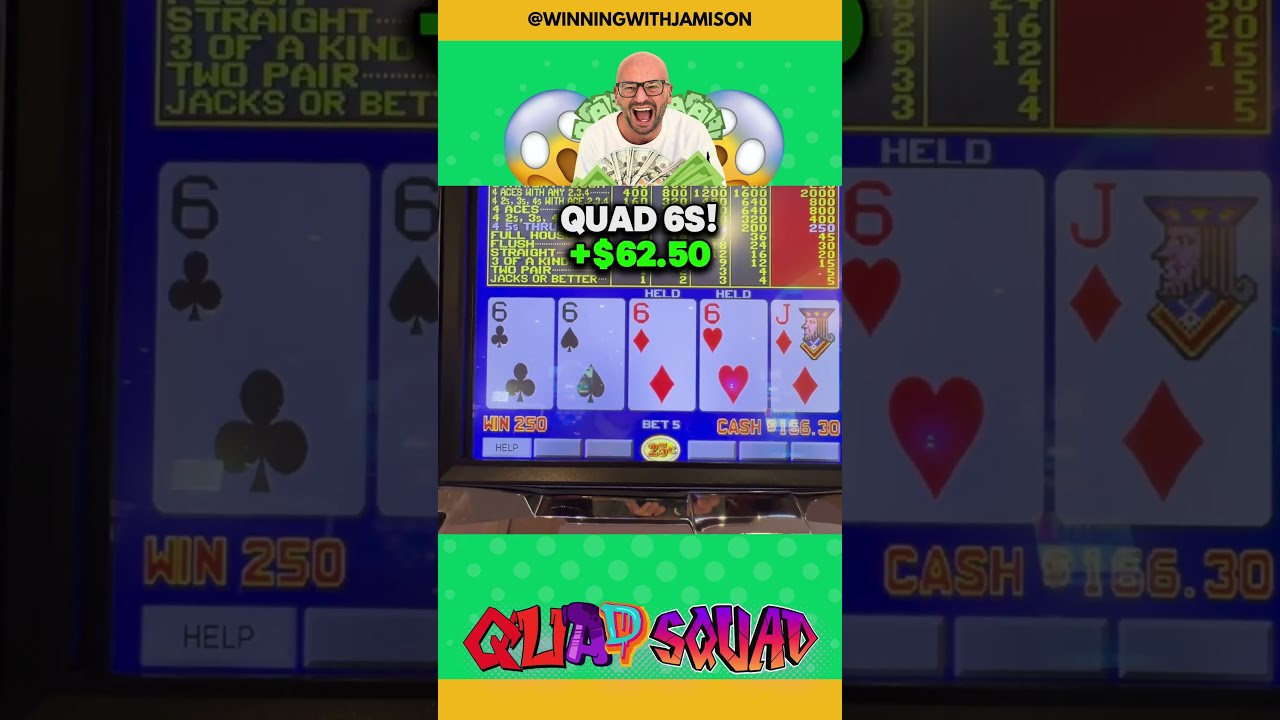 Quad 6’s! 🎲🔥💸#vegas #casino #reelsvideo #shortsvideo