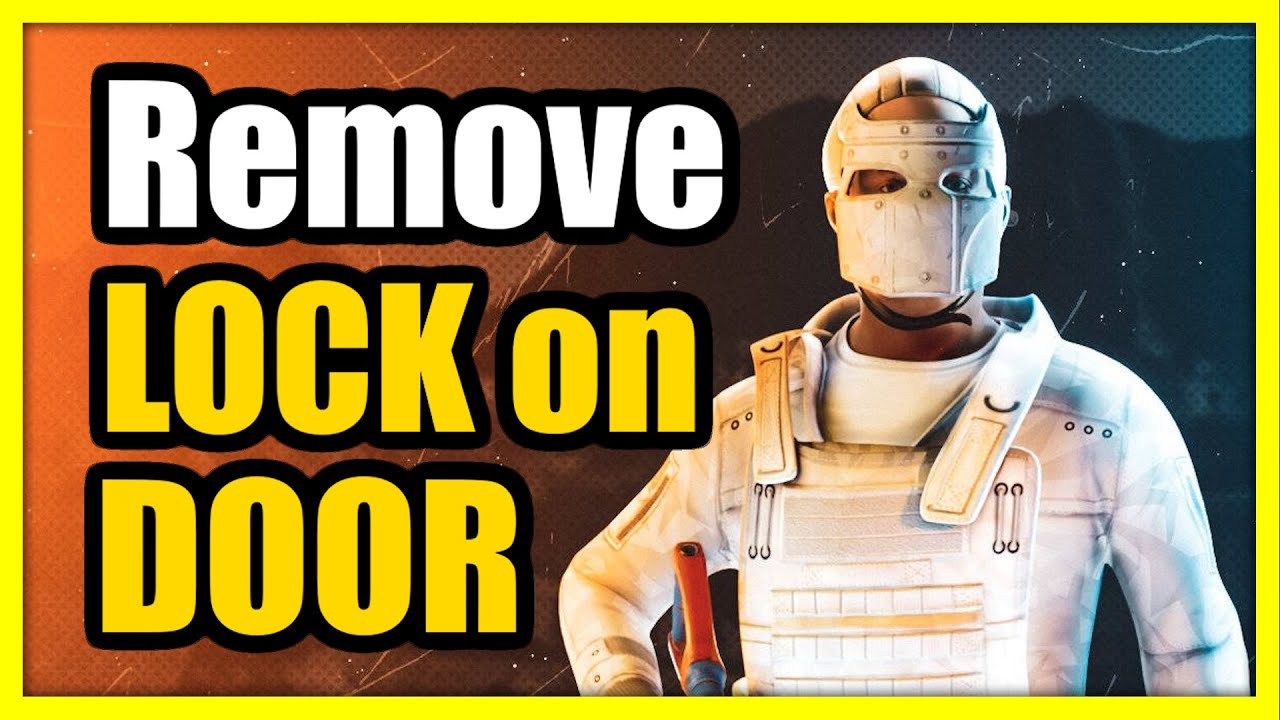 How to Remove a LOCK From Door in RUST PC (Fast Tutorial)
