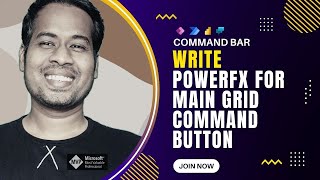 Write Power FX for Command buttons in Main Grid in Power Apps