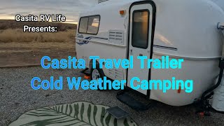 Casita Travel Trailer Cold Weather Camping