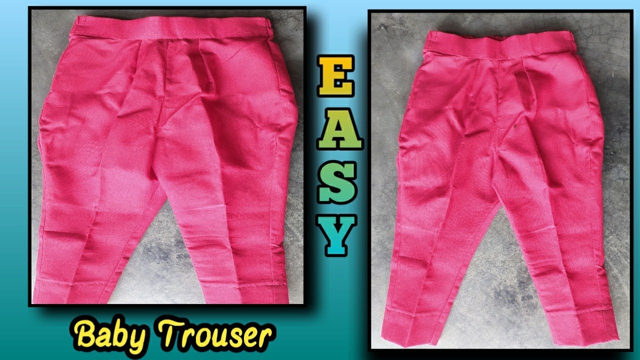 Baby Girls Trouser Cutting And Stitching 3 Year baby trouser Baby