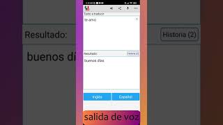 Español Inglés Traductor - Demo screenshot 5