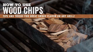 How to use wood chips for epic bbq flavor!