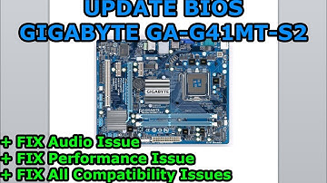 Update Bios Motherboard Gigabyte GA-G41MT-S2