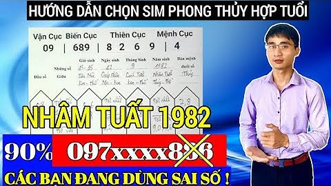 Tuổi nhâm tuất hợp số điện thoại nào năm 2024