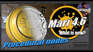 Mari 4.6 Procedural nodes | What is new in Mari 4.6 episode 03