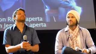 Jibcon 2014 - Jared & Misha Panel Sunday Part 22