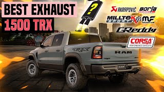 RAM 1500 TRX Exhaust Sound🔥 Borla,AWE,Corsa,Magnaflow,Flowmaster,SLP,MBRP,Carven,Fabspeed