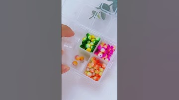 【PandaHall】Jewelry Storage ~ #diy #organize #asmr #pandahall  #shorts #beading #beads #jewelry
