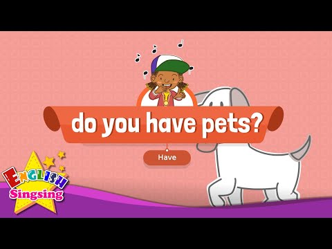 <strong>Do</strong> you have pets? I like my bird. -  Educational Rap for Kids - English song with <strong>lyrics</strong>