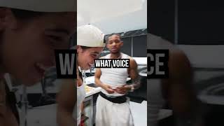 DDG Revealed His Real Voice in Front of Sara Saffari 😳🤣