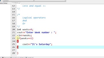 Chapter 3 Part1 Decisions(Conditions) in C++ By Abdullah