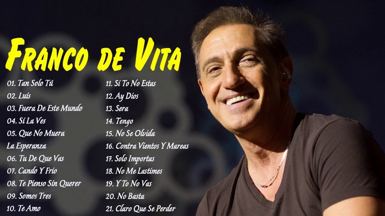 Melhor Coleção Franco De Vita Todos Sus 30 Grandes Exitos Inolvidables