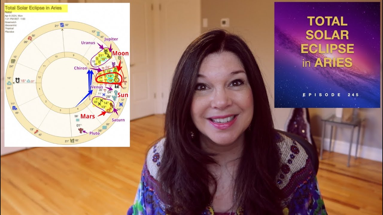 TOTAL SOLAR ECLIPSE in Aries [April 8, 2024] Upheaval + Upgrade ...