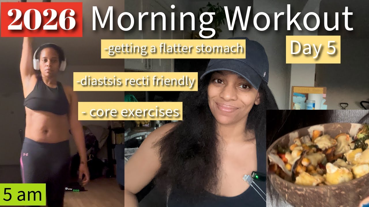 Как получить плоский живот в 2026 году? День 5: упражнения для мышц кора, питание и коррекция талии?