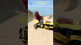 7 TON Steel Coil vs Vehicle EXTREME CRASH SIMULATION! 💥BeamNG.drive