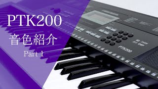 PLAYTECH ( プレイテック ) / PTK200 キーボード 61鍵　音色紹介パート1