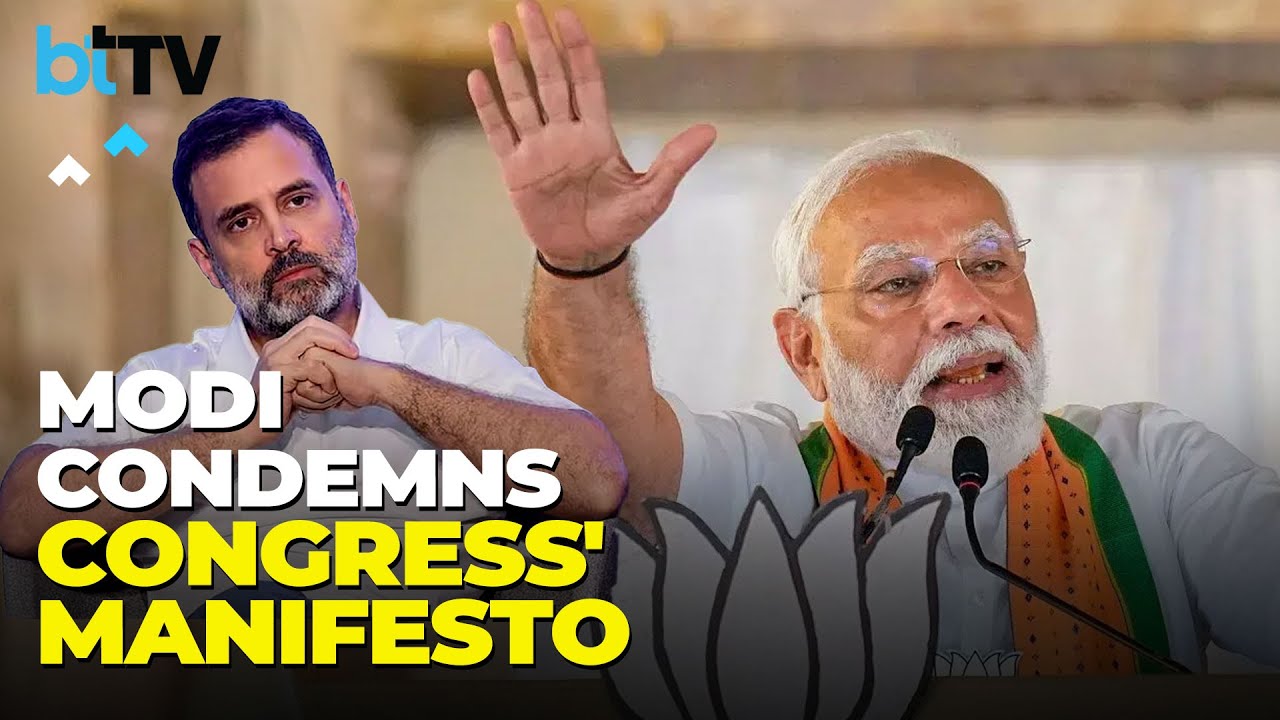 PM Modi Slams Congress Manifesto: Accuses Of Muslim League Influence ...