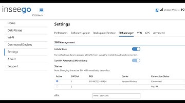 Inseego APN - How to Configure Manually