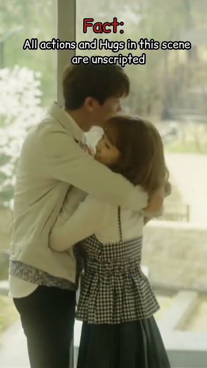 unscripted hugs in kdrama/ adlibs by main leads|cutest kdrama couple| #parkboyoung #parkhyungsik