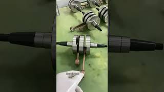 You Design It. We Machine It.#DroneParts #Crankshaft #OEMManufacturing #CNCMachining #Engineering