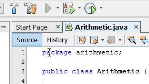 Lecture 9: Quick Start with Java: Arithmetic Operators
