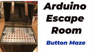Escape Room Button Maze