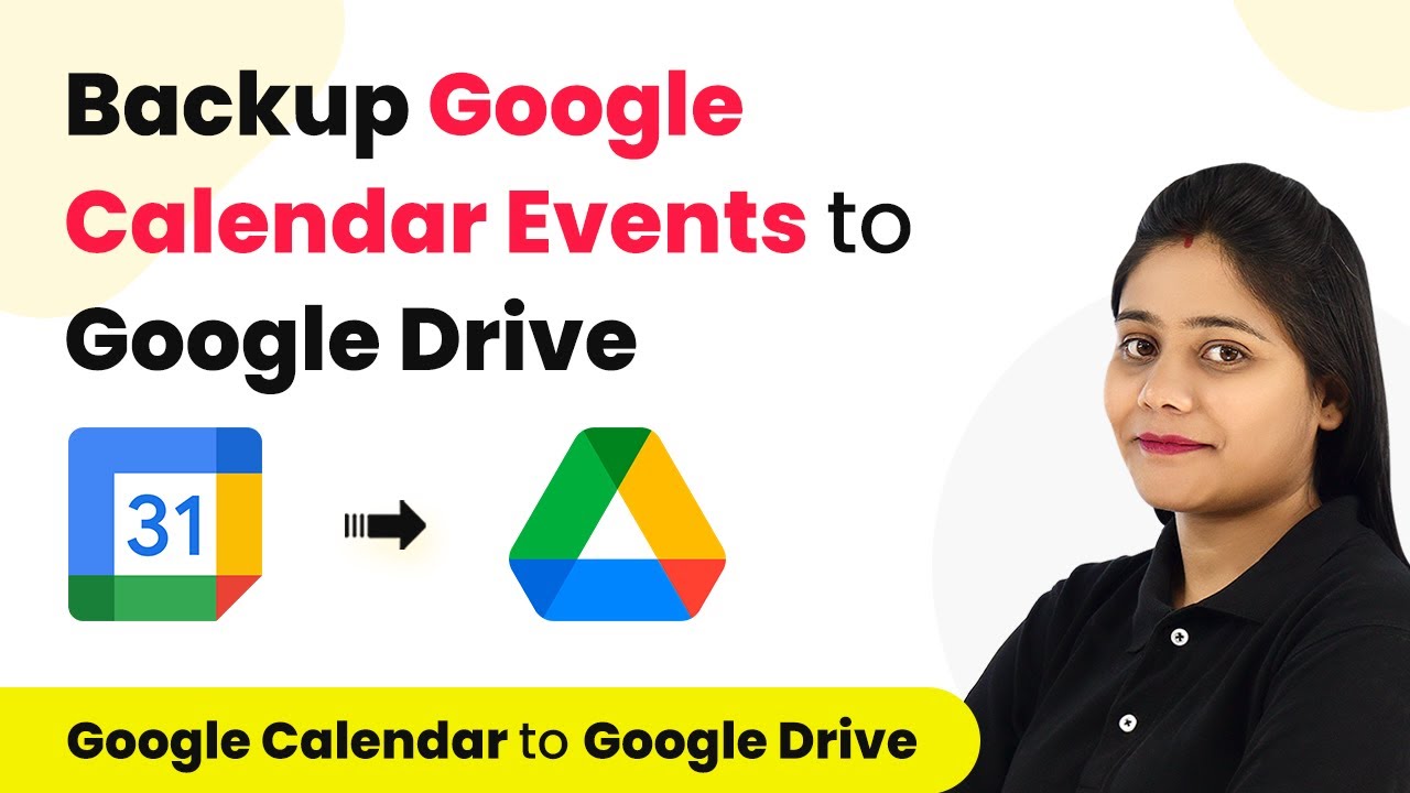 How to Backup Google Calendar Events to Google Drive Automatically
