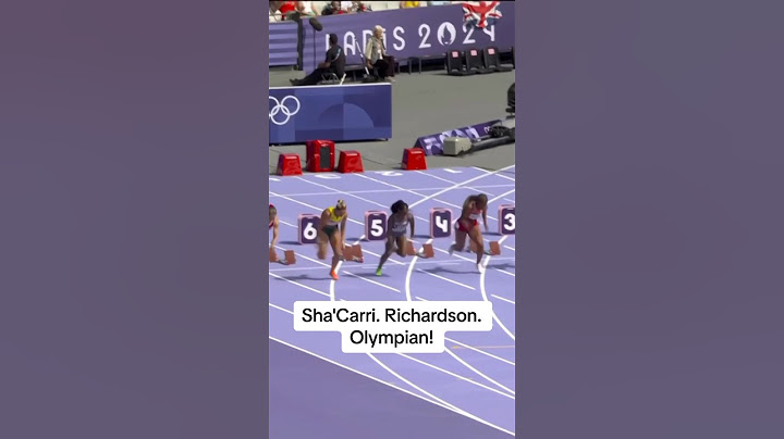 Sha’Carri Richardson: OLYMPIAN 🙌