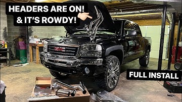 LONG TUBE HEADER COMPLETE INSTALL - SPEED ENGINEERING -