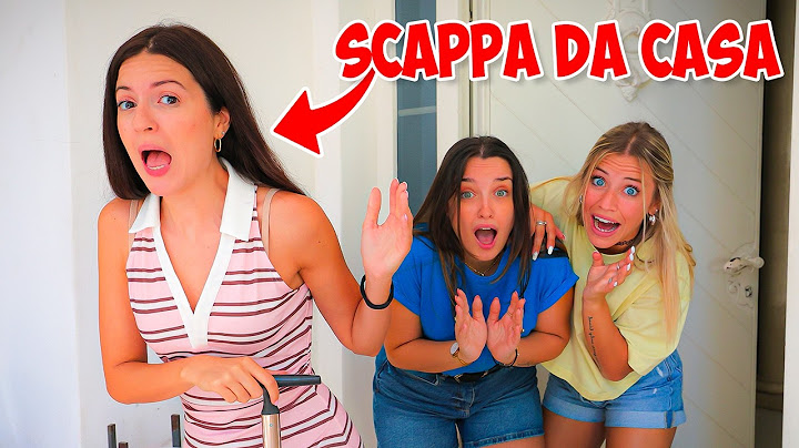 SOFÌ È SCAPPATA DA CASA e VA CON LE SUE AMICHE!