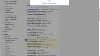 Using ZapInfo with Indeed Resume Search