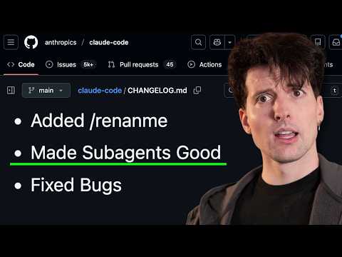 Thumbnail for Claude Code's latest update is really cool (when it works...) 35 minutes"}}},"descriptionSnippet":{"runs"