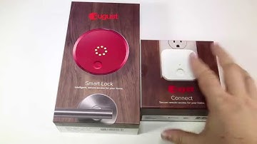 August Smart Lock and Connect Unboxing Review