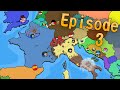 Zombies in europe. Countryballs. Episode 3 . Part 1