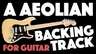 A Minor (Aeolian) Backing Track chords