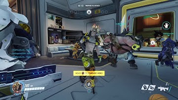 Overwatch Winston and reaper interaction