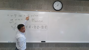 Multivariable Chain Rule example problem
