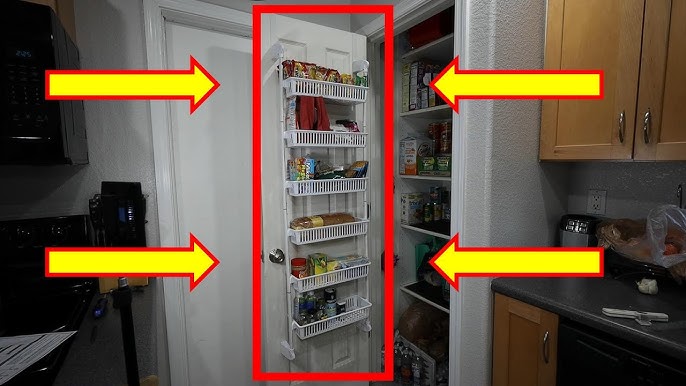 ClosetMaid's 8-Tier Cabinet Door Organizer Will Increase Pantry Storage