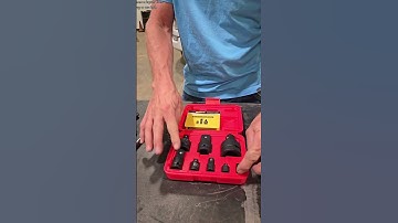 Upgraded BOEN Impact Socket Adapter Set - 8pcs for 1/4", 3/8", 1/2", 3/4" Drives in Durabl